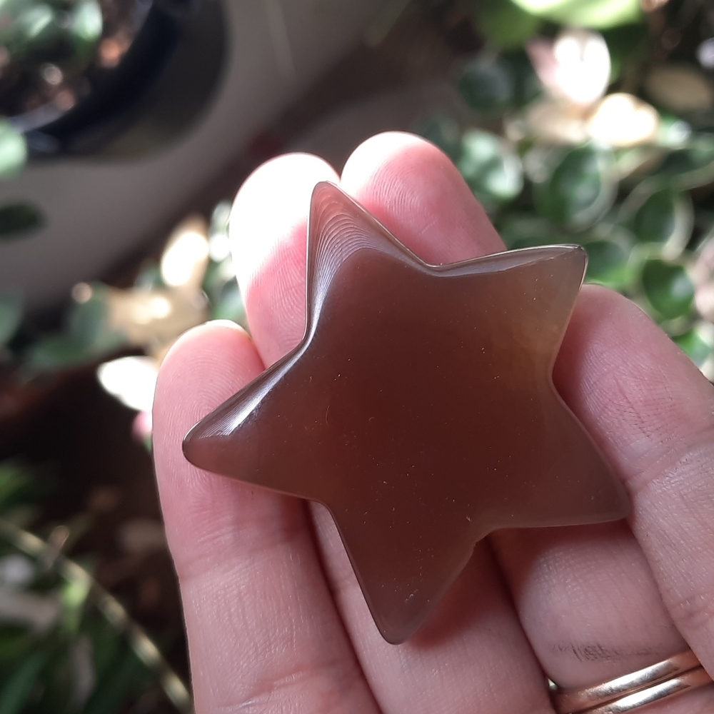 Agate Star Shape Polished Crystal